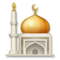 Mosque emoji on LG